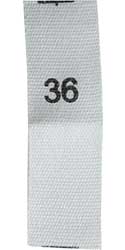 Woven Size Labels