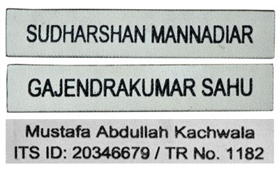 name tags and label for uniforms manufactutrer for schools, nursery etc