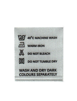 Wash Care Labels