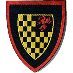 woven badges iron on patches emblems applique